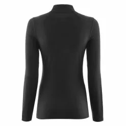 Camiseta De Interior De Manga Larga Fohn Merino Para Mujer (250, Con Cremallera) -Bicicletas comprar Fohn Merino Women s Long Sleeve Zip Baselayer 250 Base Layers Black AW18 SK0087BLACKUK 16 1