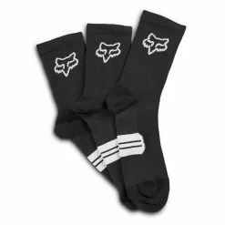Fox Racing 6" Ranger Sock 3 Pack -Bicicletas comprar Fox Racing 6 Ranger Sock 3 Pack Socks Black AW22 28947 001 S M 0