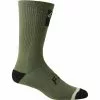 Calcetines Fox Racing Defend (20 Cm) -Bicicletas comprar Fox Racing 8 Defend Crew Socks Socks Green SS22 28924 374 S M