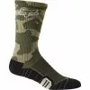 Calcetines De Ciclismo Fox Racing Ranger (acolchado, 20 Cm Aprox.) -Bicicletas comprar Fox Racing 8 Ranger Cushion Cycling Socks Socks Green SS22 29334 031 S M