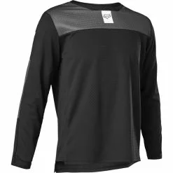 Maillot Manga Larga Fox Racing Defend Para Jóvenes -Bicicletas comprar Fox Racing Youth Defend Long Sleeve Cycling Jersey Jerseys BLK AW22 28956 001 YS