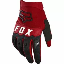 Guantes De Ciclismo Fox Racing Dirtpaw Race Para Jóvenes -Bicicletas comprar Fox Racing Youth Dirtpaw Race Cycling Gloves Gloves Fluorescent Red AW20 25868 110 S
