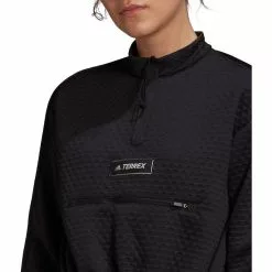 Forro Polar Adidas Terrex Hike Para Mujer (con Cremallera) -Bicicletas comprar GI7180 APP on model detail 2 white