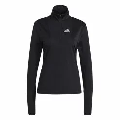 Camiseta De Manga Larga Adidas OTR Para Mujer (cremallera Corta)