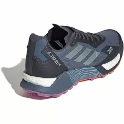 Zapatillas De Trail Running Adidas Terrex Agravic Ultra Para Mujer -Bicicletas comprar GX9296 7 FOOTWEAR Photography Back Lateral Top View white
