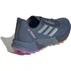 Adidas Terrex Women's AGRAVIC FLOW 2 Trail Running Shoes -Bicicletas comprar GZ1901 7 FOOTWEAR Photography Back Lateral Top View white