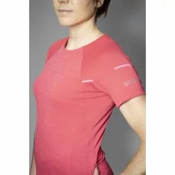 Camiseta De Running Gore Vivid Para Mujer -Bicicletas comprar Gore Women s Vivid Running Shirt Short Sleeve Running Tops Hibiscus Pink AW21 2