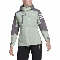 Chaqueta Impermeable Adidas Terrex Xploric Rain.Rdy Para Mujer (con Capucha) -Bicicletas comprar Grey203 1
