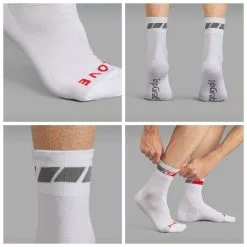 Calcetines De Verano GripGrab Regular (3 Pares) -Bicicletas comprar GripGrab Classic Regular Cut Sock 3PACK Socks White 301002154 1