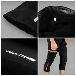 Rodilleras Térmicas GripGrab Classic -Bicicletas comprar GripGrab Classic Thermal Knee Warmers Knee Warmers Black AW19 401001254 8