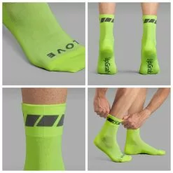 Calcetines Corte Clásico GripGrab (alta Visibilidad, Paquete De 3) -Bicicletas comprar GripGrab Hi Vis Regular Cut Socks 3 Pack Socks Yellow Hi Vis SS21 901208154YELLOW HI VISS 1