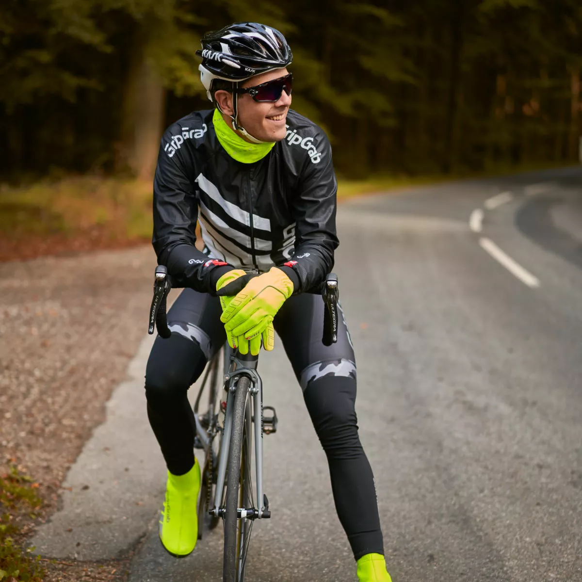 Guantes GripGrab Windster Hi-Vis 9 Guantes GripGrab Windster Hi-Vis - Imagen 7