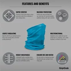 Barga De Cuello GripGrab Multifunctional -Bicicletas comprar GripGrab Multifunctional Neck Warmer Neck Tubes Blue SS19 503906207 3