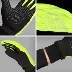 Guantes De Invierno Cortavientos GripGrab Ride (alta Visibilidad) -Bicicletas comprar GripGrab Ride Windproof Hi Vis Winter Gloves Gloves Fluo Yellow 106808018 6