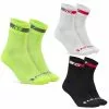 Caletines GripGrab Tricolore Regular Cut (lote De 3) 1 Caletines GripGrab Tricolore Regular Cut (lote De 3) -Bicicletas comprar GripGrab Tricolore Regular Cut 3PACK Socks Black White Fluo Yel AW19 900899162
