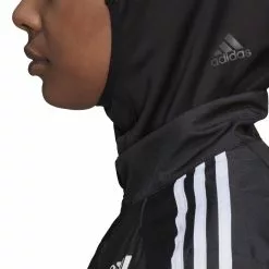 Adidas Run Icon 3 Stripe Hijab -Bicicletas comprar H56804 12 APPAREL On20Model Detail20View202 white