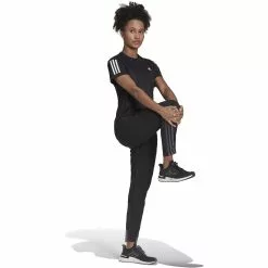 Adidas Women's Own The Run Tee -Bicicletas comprar H59274 6 APPAREL On Model Walking View white