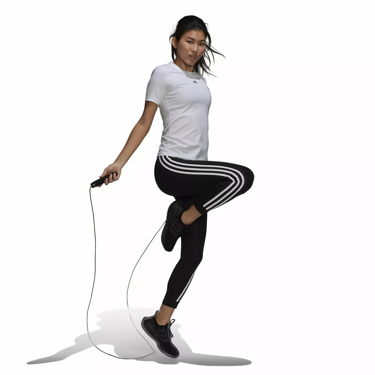 Adidas Women's Opt Training Icons 7/8 Tights 6 Adidas Women's Opt Training Icons 7/8 Tights - Imagen 4