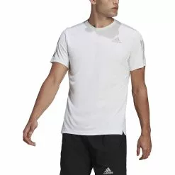 Camiseta Adidas Own The Run -Bicicletas comprar HB7444 4 APPAREL On Model Front View white