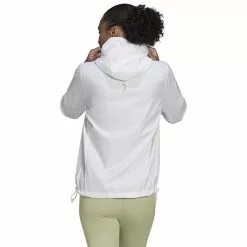 Adidas Women's Own The Run Windbreaker Jacket -Bicicletas comprar HB9369 5 APPAREL On20Model Back20View white