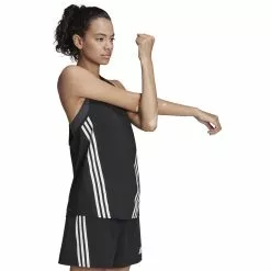Adidas Women's Training Icons Tank -Bicicletas comprar HE6926 6 APPAREL On20Model Walking20View white