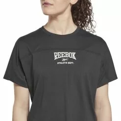Reebok Women's Workout Ready Supremium Tee -Bicicletas comprar HG3857 5 APPAREL On Model Detail View 1 white