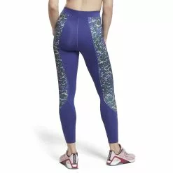 Reebok Women's Modern Safari Poly Tight -Bicicletas comprar HH8056 3 APPAREL On Model Back View white