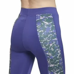 Reebok Women's Modern Safari Poly Tight -Bicicletas comprar HH8056 6 APPAREL On Model Detail View 2 white