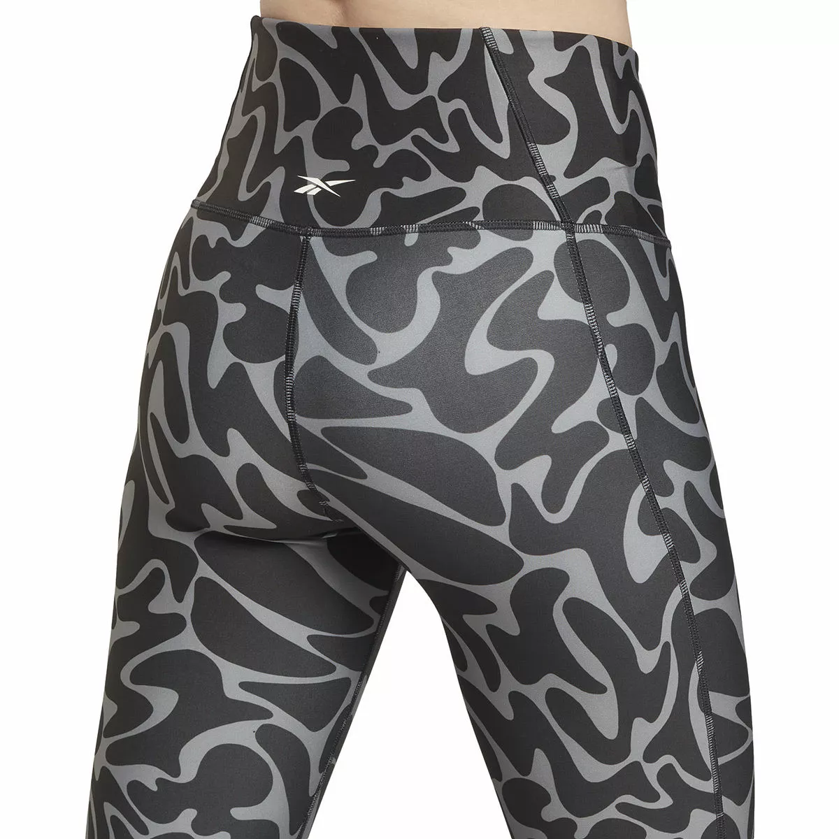 Reebok Women's Workout Ready AOP Tight Black L 5 Reebok Women's Workout Ready AOP Tight Black L - Imagen 3