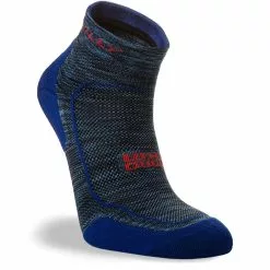 Calcetines De Running Hilly Lite Comfort -Bicicletas comprar HI 002957 S Lite Comf Quarter HI 00097 Cobalt Flame Forward Angle 7864