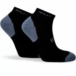 Calcetines Cortos Hilly Tempo Run (paquete De 2) -Bicicletas comprar HI 003725 Tempo Quarter Twin HI 00054 White Black Grey Duuo Side 7897 Edit