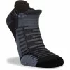 Hilly Active Socklet Minimum Cushioning -Bicicletas comprar HI 006896 Active Socklet HI 021 Black Grey Angle Front 2389