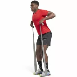 Reebok TS Sweatshift Athlete Tee -Bicicletas comprar HI0497 4 APPAREL On Model Side View white