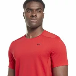 Reebok TS Sweatshift Athlete Tee -Bicicletas comprar HI0497 5 APPAREL On Model Detail View 1 white