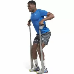 Pantalón Corto Reebok TS Printed Speed 2.0 -Bicicletas comprar HI0526 4 APPAREL On Model Side View white