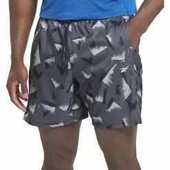 Pantalón Corto Reebok TS Printed Speed 2.0 -Bicicletas comprar HI0526 5 APPAREL On Model Detail View 1 white