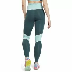 Reebok Women's TS Lux High Rise Tight 12 Reebok Women's TS Lux High Rise Tight -Bicicletas comprar HI4017 3 APPAREL On Model Back View white