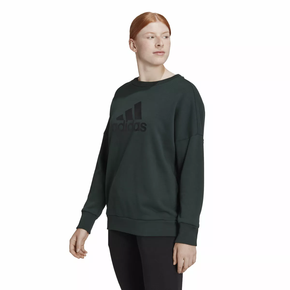 Adidas Women's Future Icons BOS Crew Sweatshirt 4 Adidas Women's Future Icons BOS Crew Sweatshirt - Imagen 2