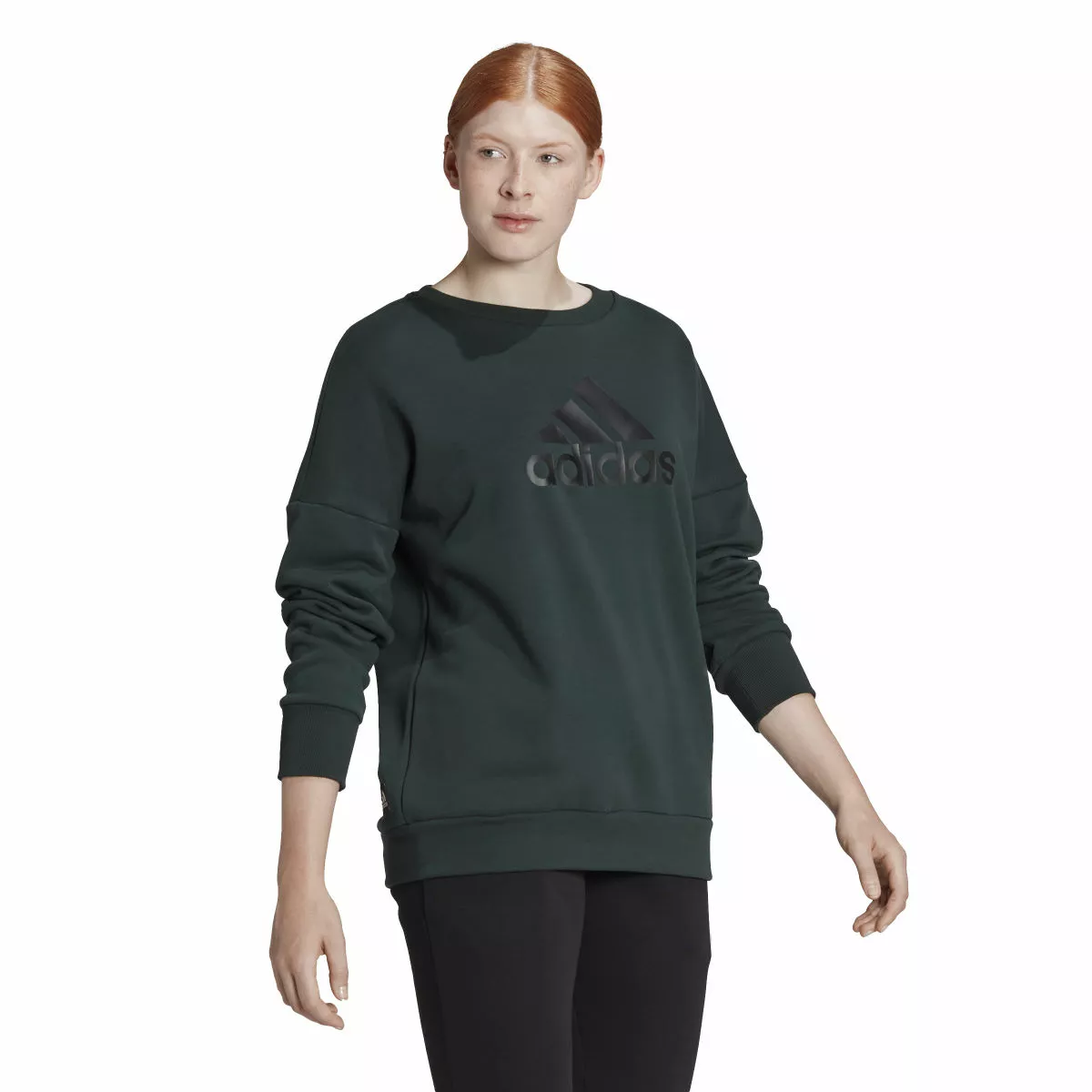 Adidas Women's Future Icons BOS Crew Sweatshirt 6 Adidas Women's Future Icons BOS Crew Sweatshirt - Imagen 4