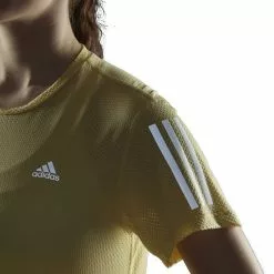 Adidas Women's Own The Run Cooler Tee -Bicicletas comprar HL1484 8 APPAREL On Model Detail View 2 white