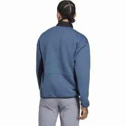 Forro Polar Adidas Terrex Hike (con Cremallera Pequeña) -Bicicletas comprar HN5269 5 APPAREL On Model Back View white