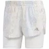 Adidas Women's Fast 2in1 All Over Print Run Shorts -Bicicletas comprar HS8614 1 APPAREL Photography Front20View white