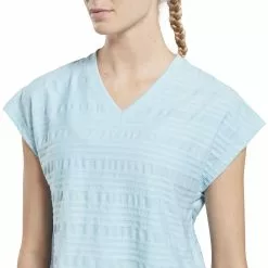 Reebok Women's Perforated Tee -Bicicletas comprar HT6108 6 APPAREL On20Model Detail20View202 white