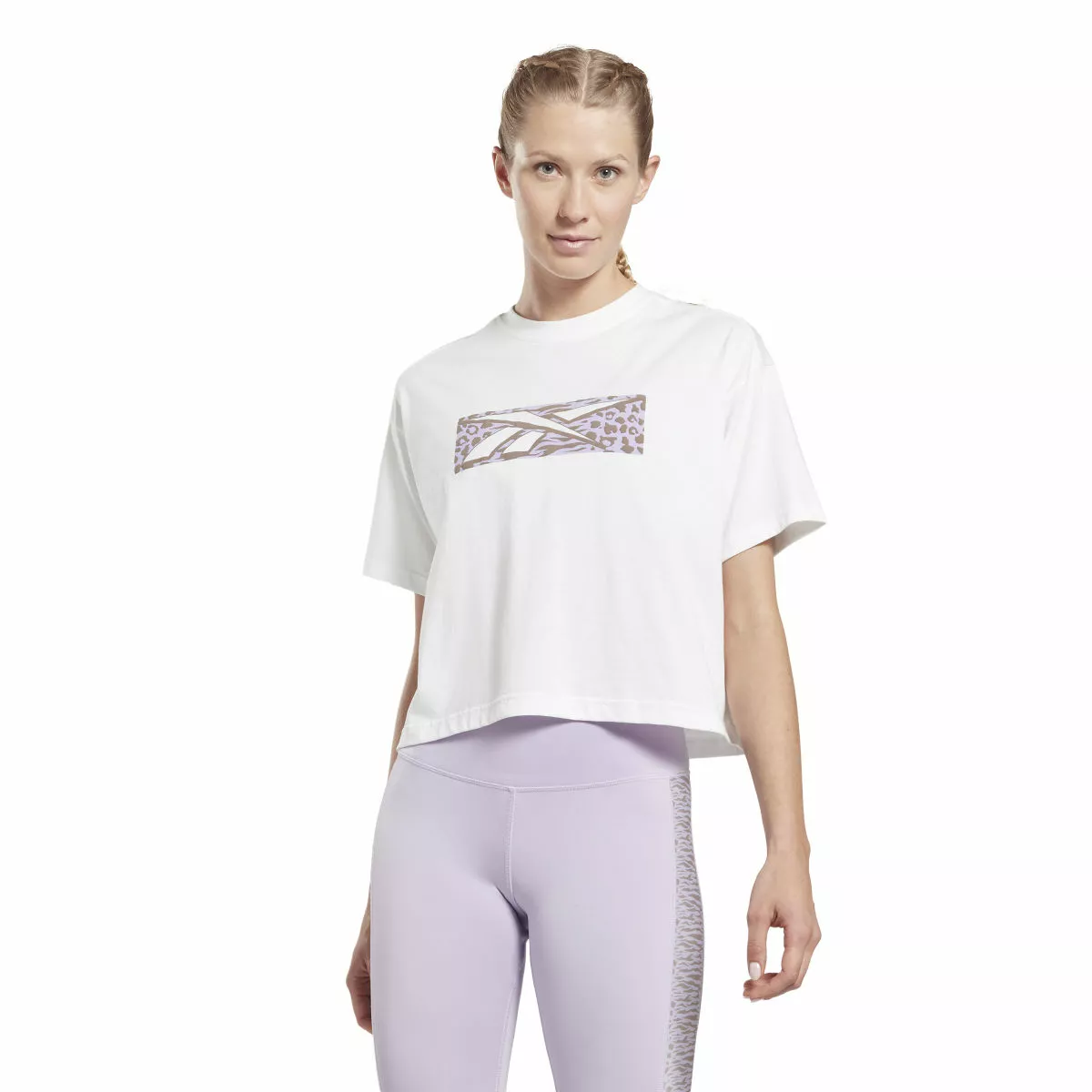 Reebok Women's TE Graphic Tee -ModSafari 4 Reebok Women's TE Graphic Tee -ModSafari - Imagen 2