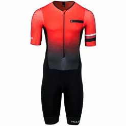 HUUB Brownlee Club Aero Long Course Trisuit -Bicicletas comprar HUUB Brownlee Club Aero Long Course Trisuit Tri Suits Black White Red SS23 CLUBALCTSBR S