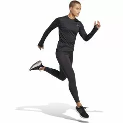 Adidas Women's Run It Long Sleeve Top -Bicicletas comprar HZ0113 6 APPAREL On20Model Walking20View white