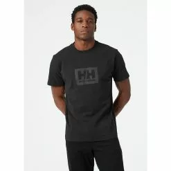Camiseta Helly Hansen HH Box -Bicicletas comprar Helly Hansen HH Box Tee T Shirts Black SS22 53285 990 2XL 1