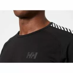 Camiseta Interior Helly Hansen Lifa Active Stripe Crew -Bicicletas comprar Helly Hansen Lifa Active Stripe Crew Baselayer Base Layers Black AW22 49412 990 S 3