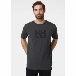 Camiseta Helly Hansen Logo -Bicicletas comprar Helly Hansen Logo T Shirt T Shirts Ebony Melange AW22 33979 982 S 0
