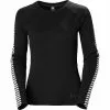 Camiseta Interior Helly Hansen Lifa Active Stripe Crew -Bicicletas comprar Helly Hansen Women s Lifa Active Stripe Crew Baselayer Base Layers Black AW22 49413 990 XS